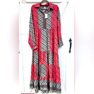 Raga Floral Tiered Maxi Dress